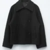 Giacca oversize in lana