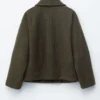 Giacca oversize in lana