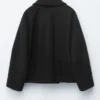 Giacca oversize in lana