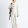 Giacca sartoriale in twill di cotone