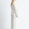 Giacca sartoriale in twill di cotone