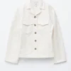 Giacca sartoriale in twill di cotone