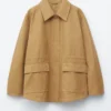 Giacca utility oversize con coulisse