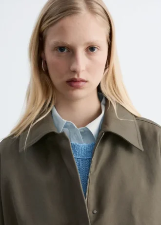 Giacca utility oversize con coulisse