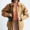 Giacca utility oversize con coulisse