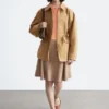 Giacca utility oversize con coulisse