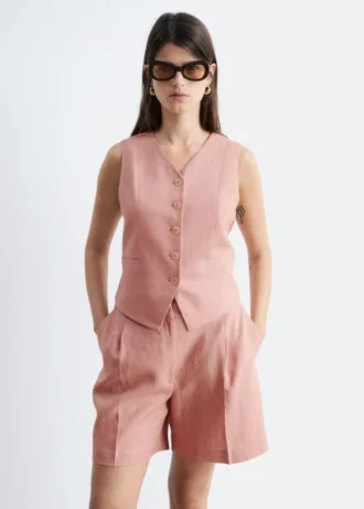 Gilet di lino