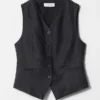 Gilet sartoriale in lino