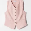 Gilet sartoriale in lino