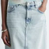 Gonna midi in denim