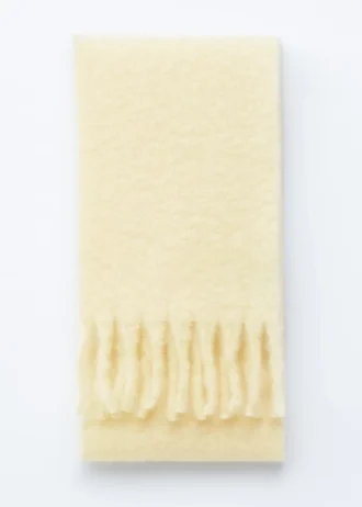 Grande sciarpa in misto mohair