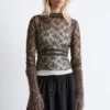 Guanti in cashmere spazzolato lavorati a maglia