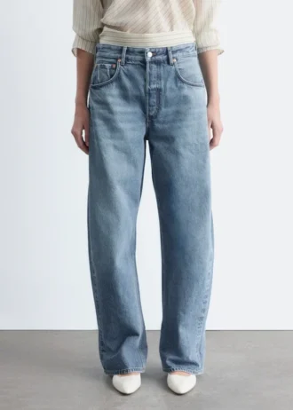 Jeans a gamba a barilotto
