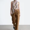 Jeans a gamba a barilotto