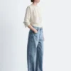 Jeans a gamba a barilotto
