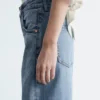 Jeans a gamba a barilotto
