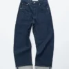 Jeans a gamba a barilotto