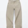 Jeans a gamba a barilotto
