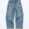 Jeans a gamba a barilotto