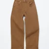 Jeans a gamba a barilotto