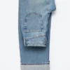 Jeans a gamba a barilotto
