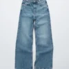 Jeans a gamba larga
