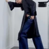 Jeans a gamba larga