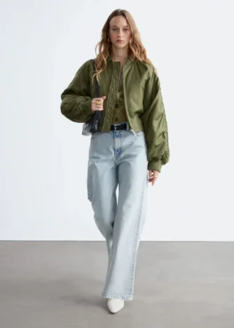 Jeans a gamba larga