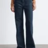 Jeans a gamba larga
