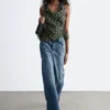Jeans a gamba larga