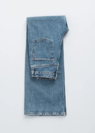 Jeans a gamba larga