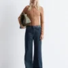 Jeans a gamba larga