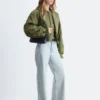 Jeans a gamba larga