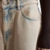 Jeans a gamba larga