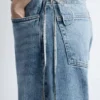 Jeans a gamba larga