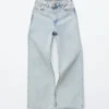 Jeans a gamba larga
