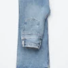 Jeans a gamba larga