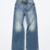 Jeans a gamba larga