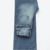Jeans a gamba larga