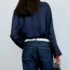 Jeans a gamba larga