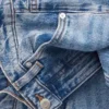 Jeans a gamba larga e vita alta