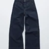 Jeans a gamba larga regular
