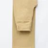 Jeans con dettaglio pieghettato