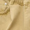 Jeans con dettaglio pieghettato