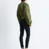 Leggings in jersey con pieghe