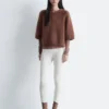 Leggings in maglia pointelle