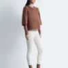 Leggings in maglia pointelle