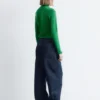 Maglia a collo alto in lana merino