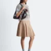 Maglietta in maglia a costine