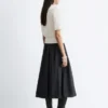 Maglietta in maglia a costine